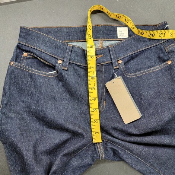 Eileen Fisher Dark Wash Stretch Denim Skinny Jeans Fisher Project Size 6 NWT - Picture 9 of 10